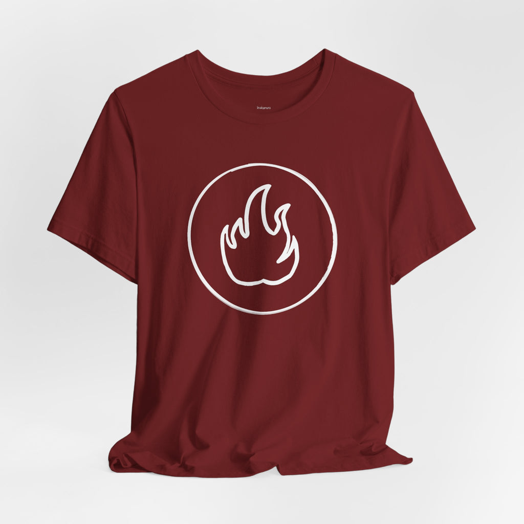 'Fire' (linakamura) - Unisex Jersey Short Sleeve Tee