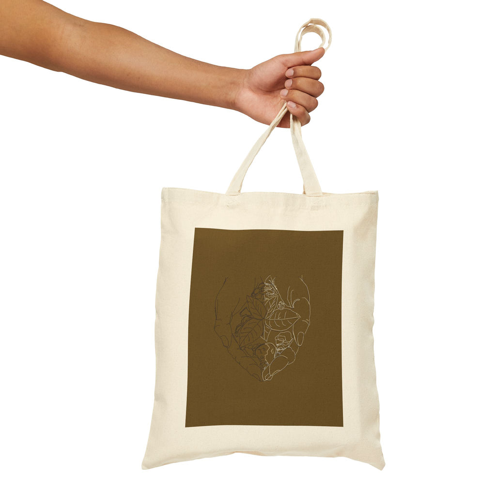 ‘Coffee is Life’ Cotton Canvas Tote Bag