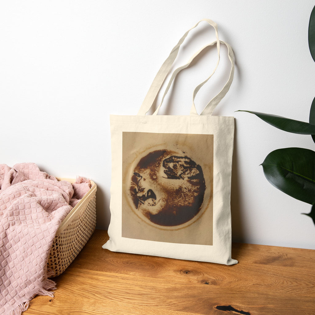 ‘Storm in my Coffee’ Cotton Canvas Tote Bag