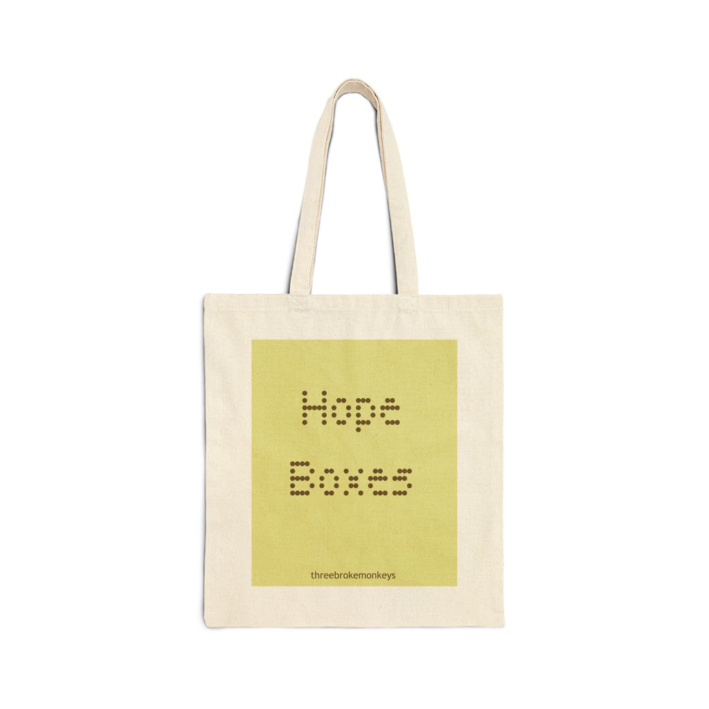 ‘Hope Boxes’ Cotton Canvas Tote Bag