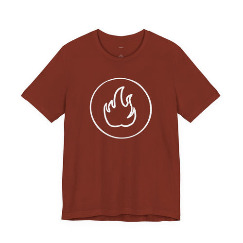 'Fire' (linakamura) - Unisex Jersey Short Sleeve Tee