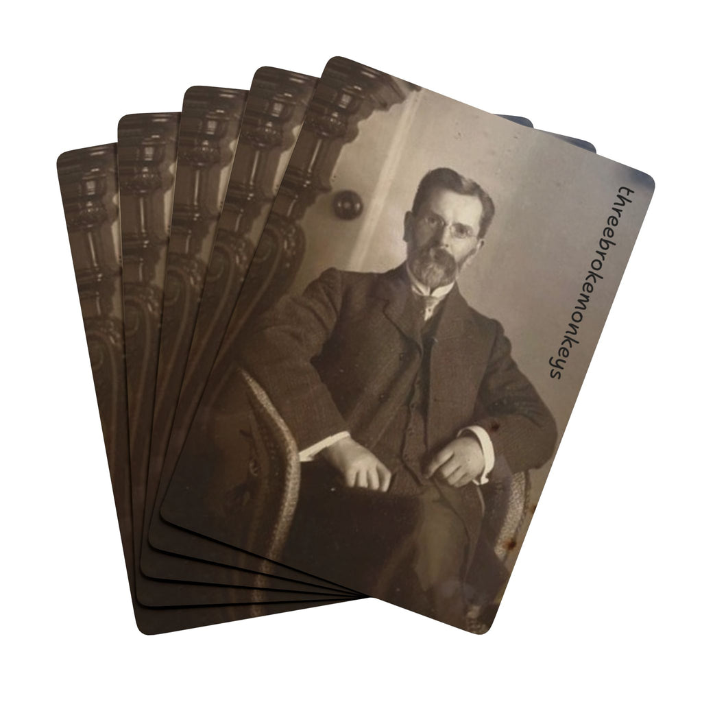 'A Distinguished Gentleman' Poker Playing Cards (US Only)