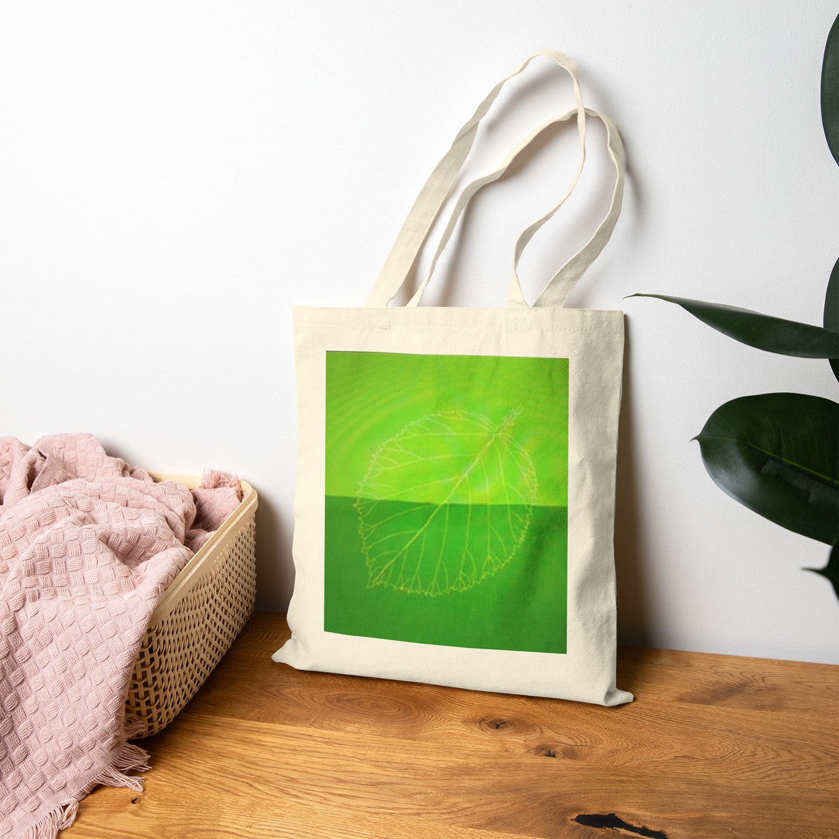 ‘Re-Leaf’ Cotton Canvas Tote Bag