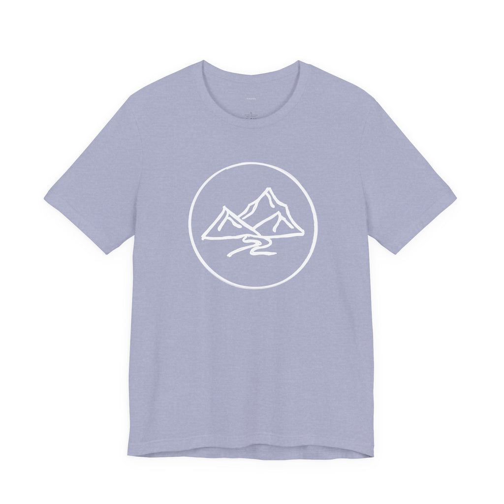 ‘Mountain’ (linakamura) Unisex Jersey Short Sleeve Tee