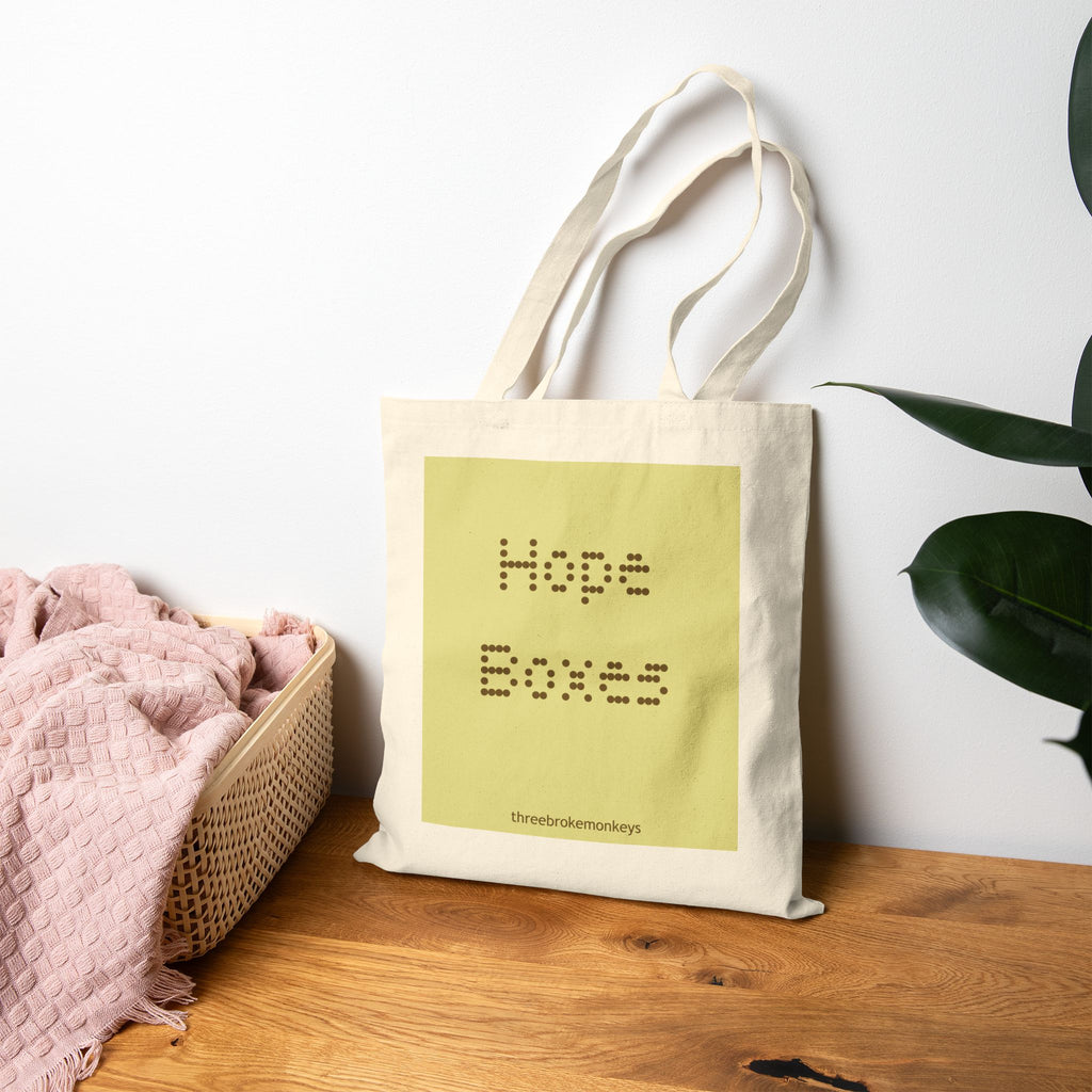 ‘Hope Boxes’ Cotton Canvas Tote Bag